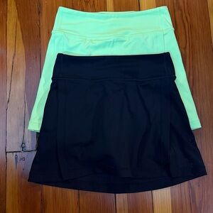 Girl Athleta Goal Getter Athletic skort TWO skorts Size XS  (6) kids